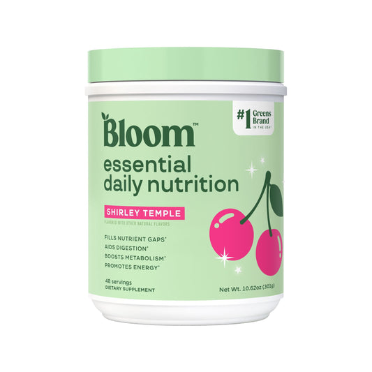 미국직구 Bloom Nutrition Greens 261g / Bloom Nutrition Greens & Superfoods Powder, Shirley Temple 48 Ser 1