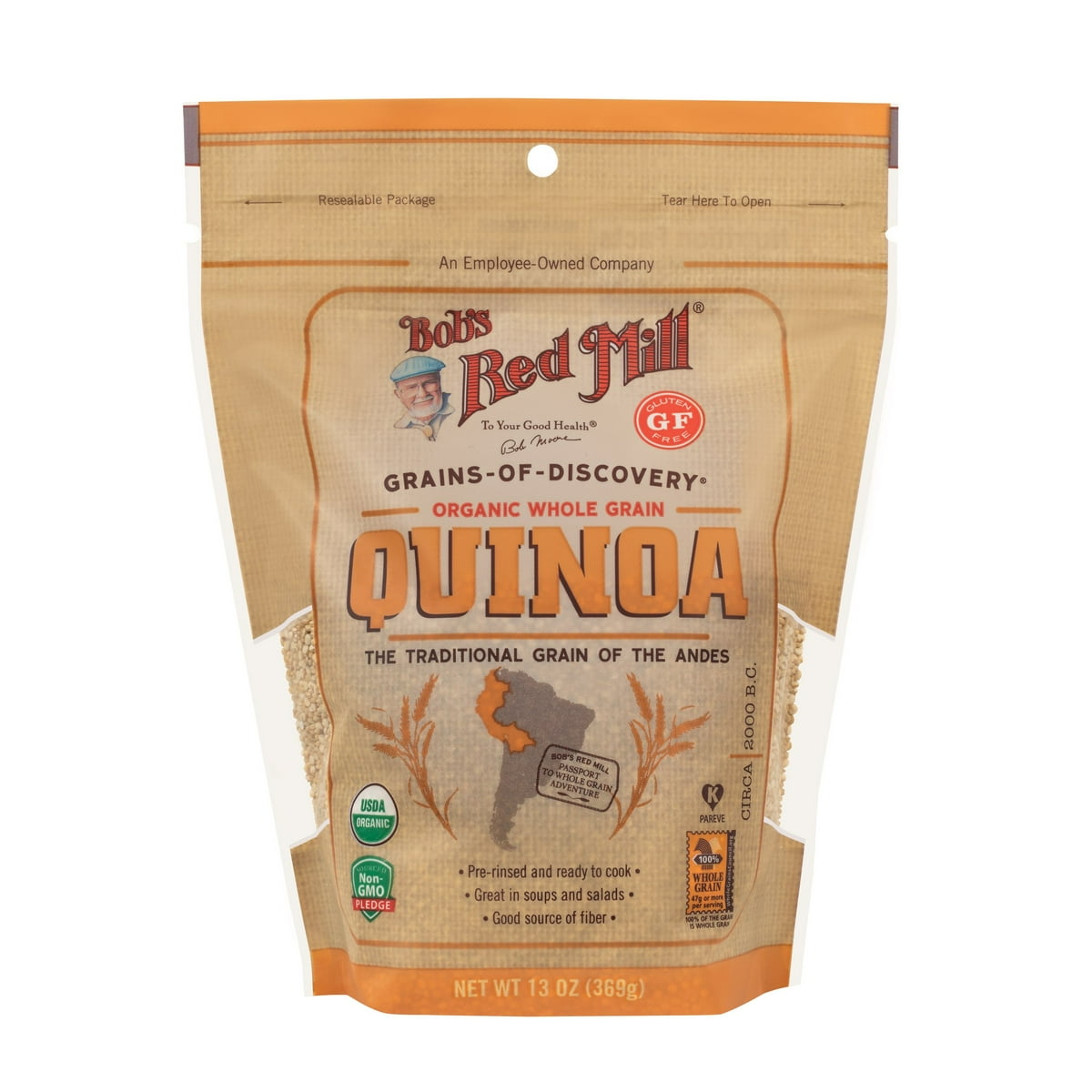 미국직구 Bob's Red Mill 737g / Bob's Red Mill Organic Whole Grain Quinoa, 737g 1