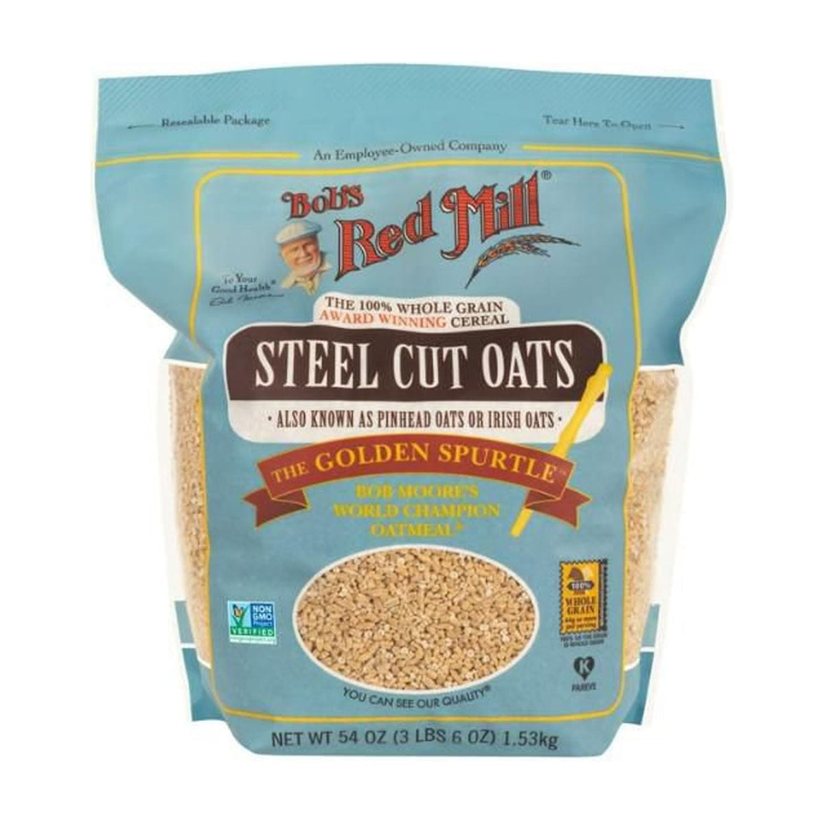 미국직구 Bob's Red Mill 1.5kg / Bob's Red Mill Steel Cut Oats, 1.5kg 1