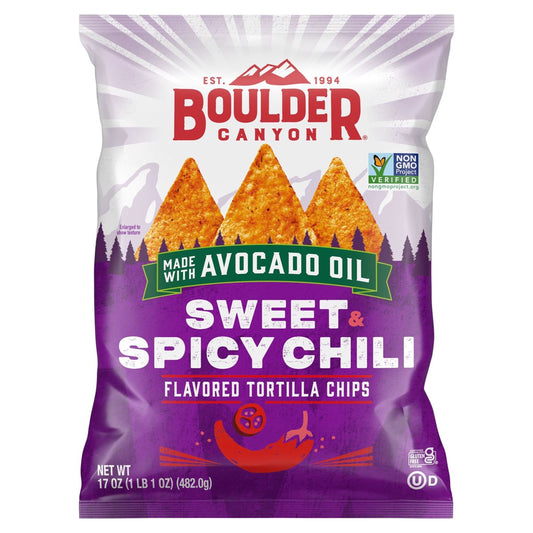 미국직구 Boulder Canyon Sweet 482g / Boulder Canyon Sweet & Spicy Chili Flavored Tortilla Chips, 482g 1