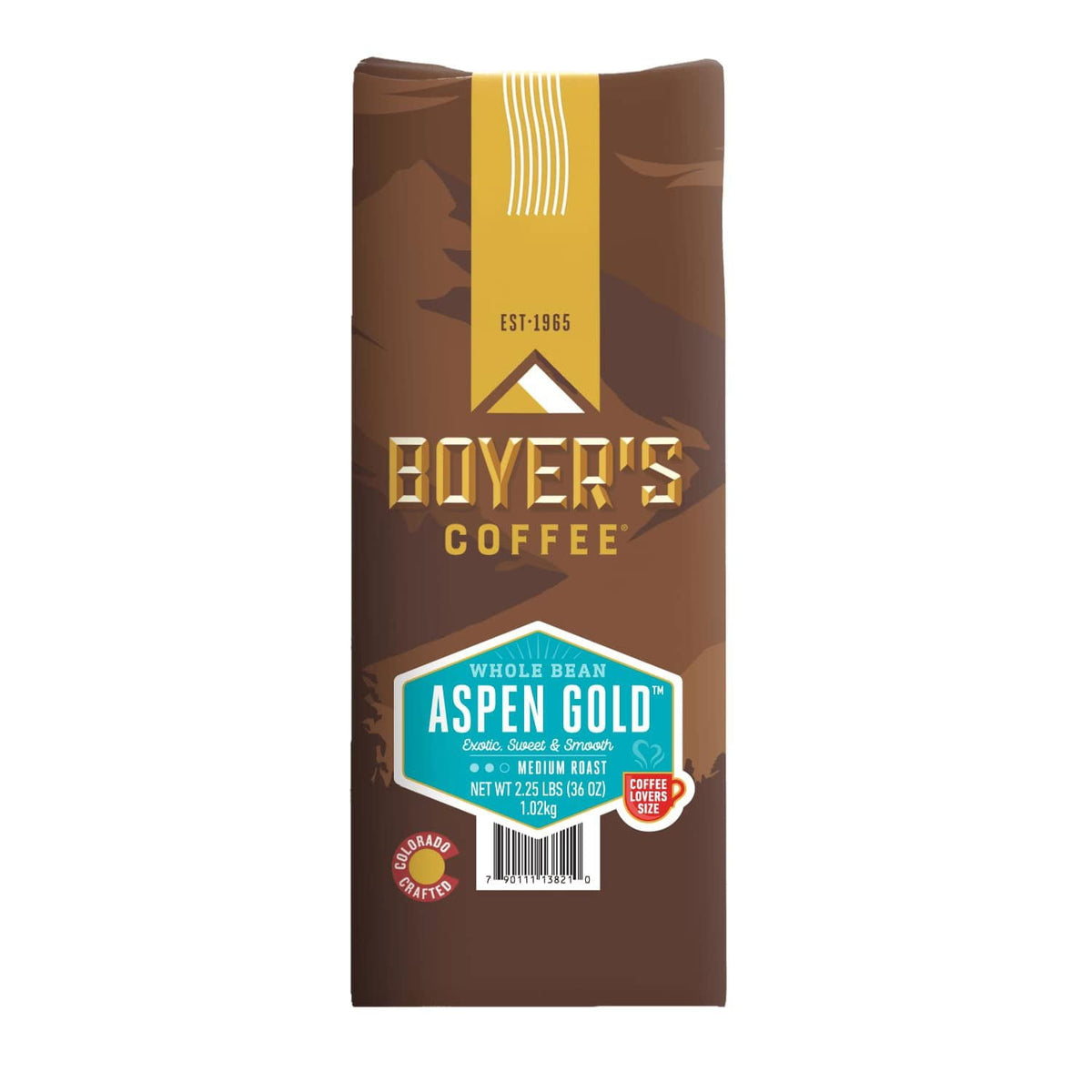 미국직구 Boyer's 커피 1.0kg / Boyer's Coffee Aspen Gold Medium Roast Whole Bean, 1.0kg 1