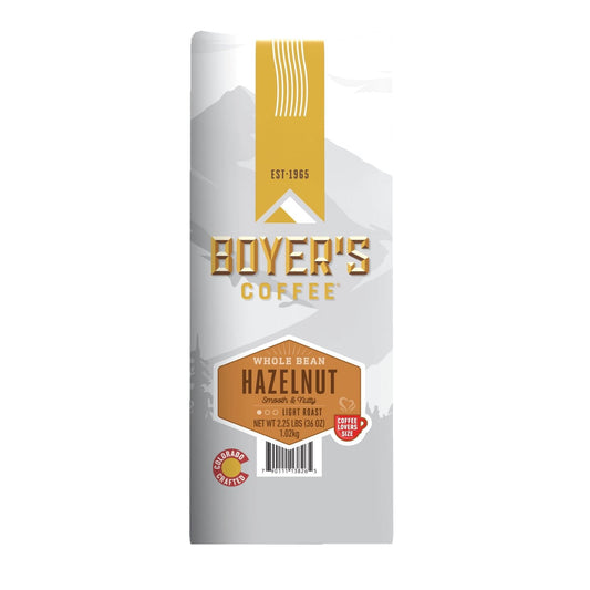 미국직구 Boyer's 커피 1.0kg / Boyer's Coffee Light Roast Whole Bean, Hazelnut, 1.0kg 1
