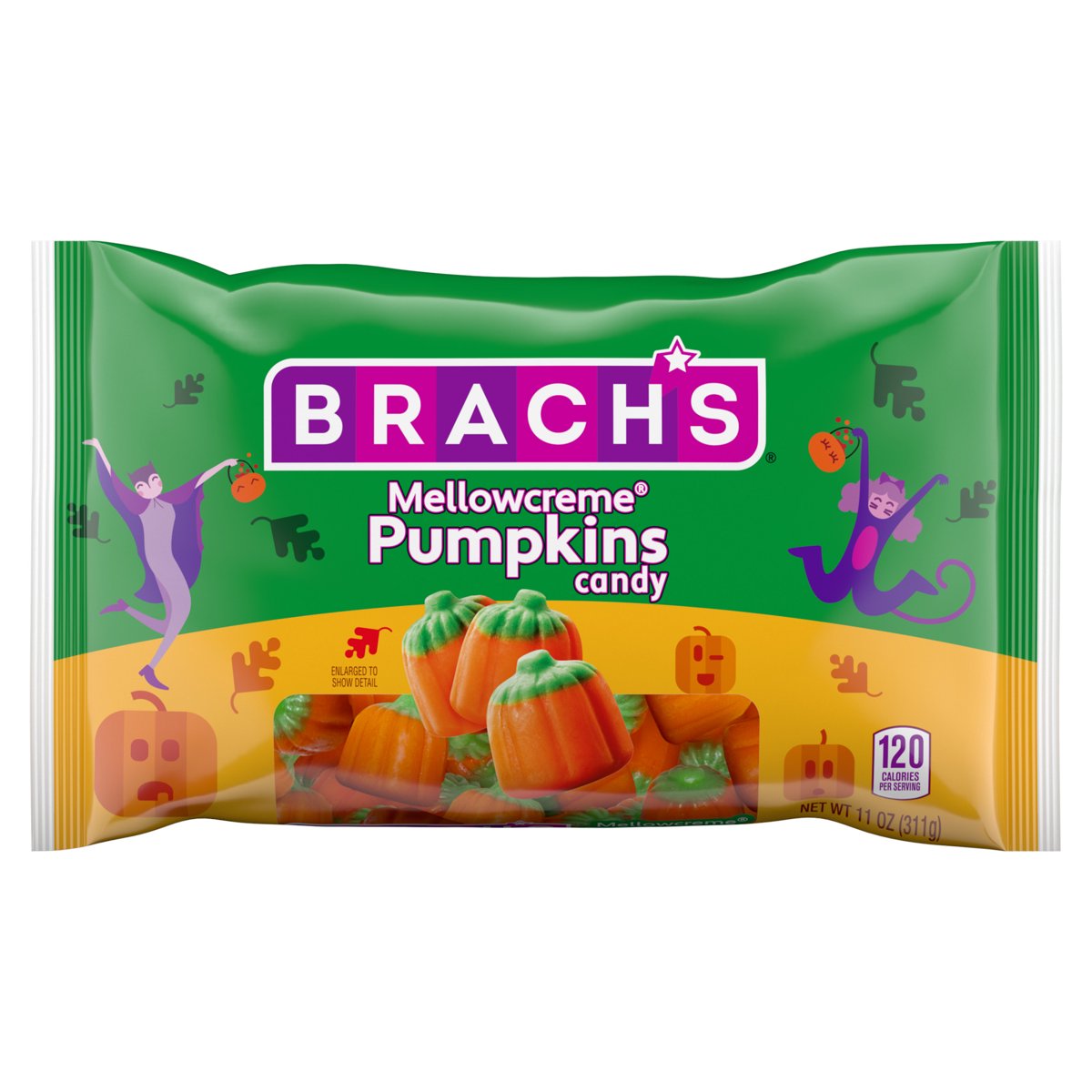 미국직구 Brach's Mellowcreme Pumpkins 캔디 2팩 / Brach's Mellowcreme Pumpkins Candy, Halloween Candy, Fall  1