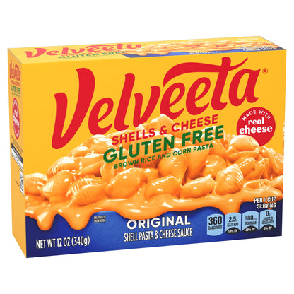 미국직구 벨비타 (3 pack)  Gluten Free Shells and Cheese Mac and Cheese, Brown Rice and Corn Pasta, 1 Box, for Easy Dinner or Dinner Sides, Original Flavor, Ma