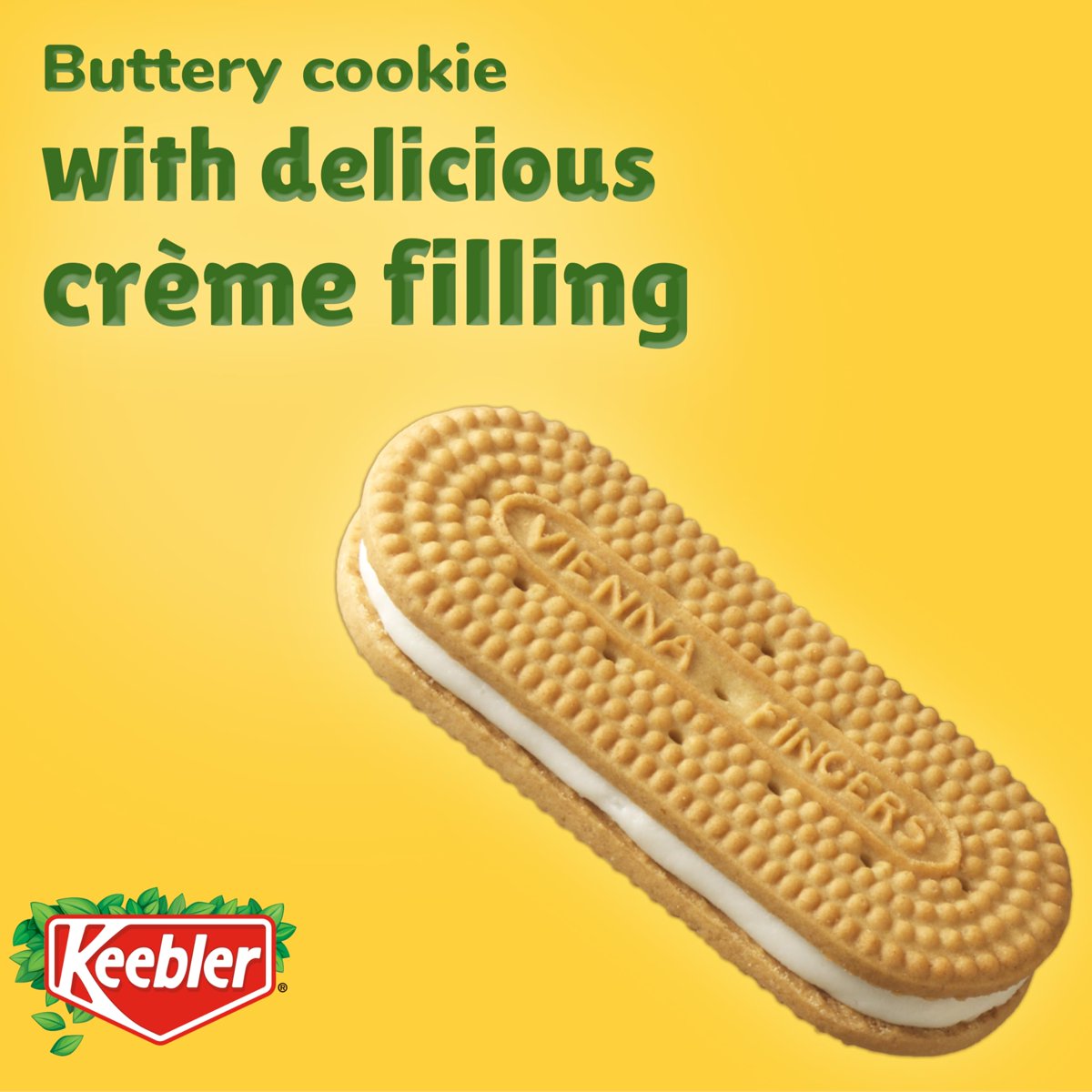 미국직구 3x Keebler Vienna 과자 462g 2팩 / 3x | Keebler Vienna Fingers, Sandwich Cookies With Crm 3