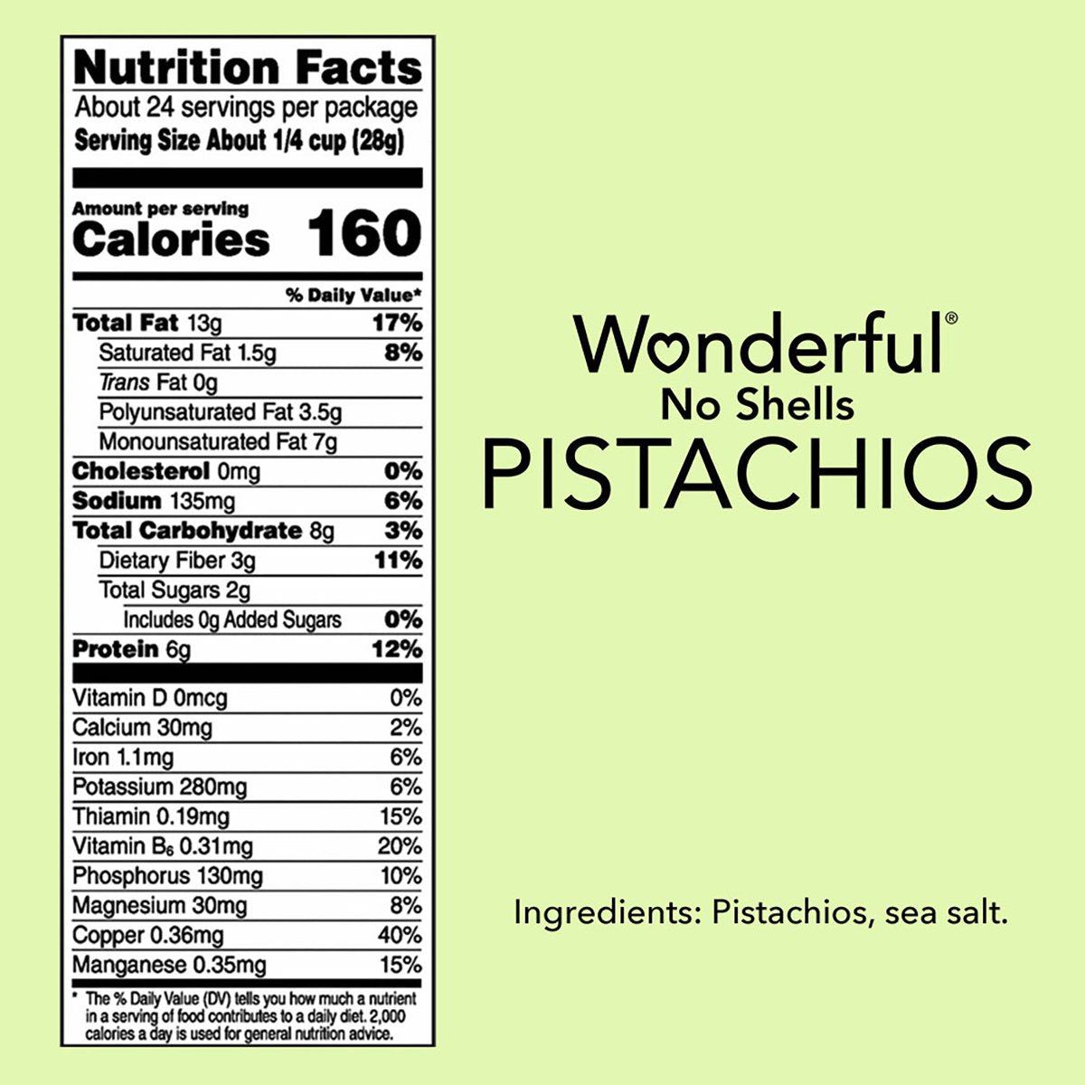 미국직구 Wonderful Shelled Roasted 680g / Wonderful Shelled Roasted Salted Pistachios, 680g 2