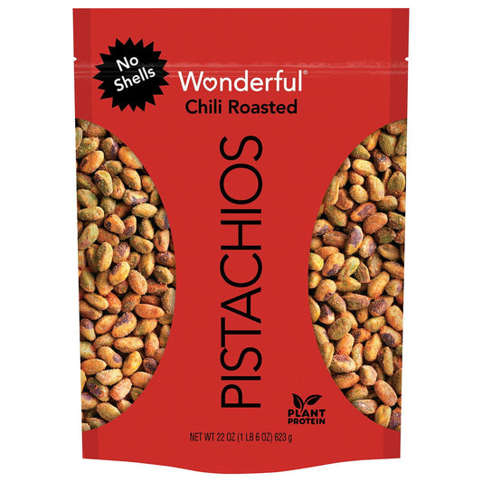 미국직구 Wonderful Chili Roasted 624g / Wonderful Chili Roasted Pistachios, 624g 1