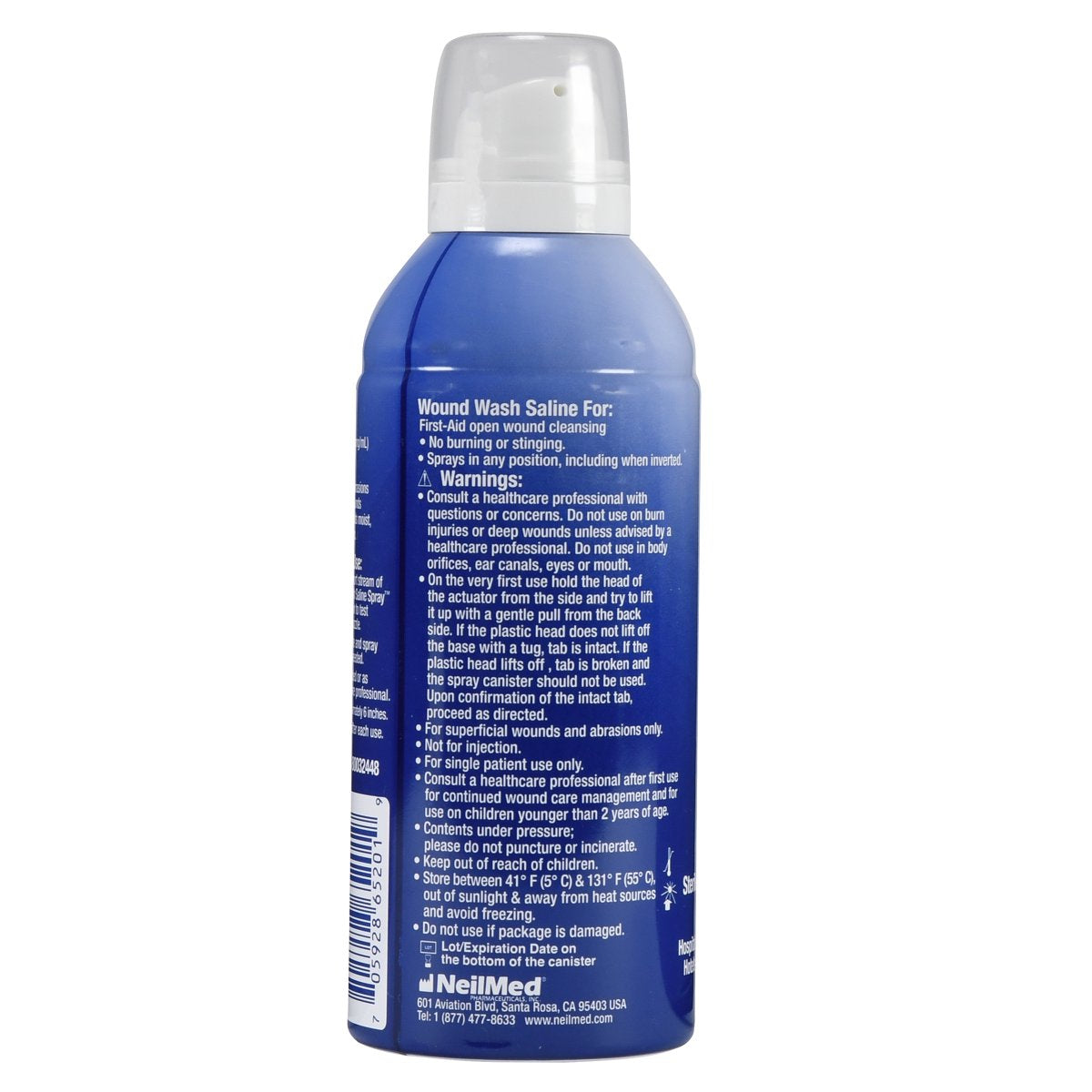 미국직구 NeilMed Neilcleanse Wound 170g / NeilMed Neilcleanse Wound Wash, Sterile Saline, 170g 3