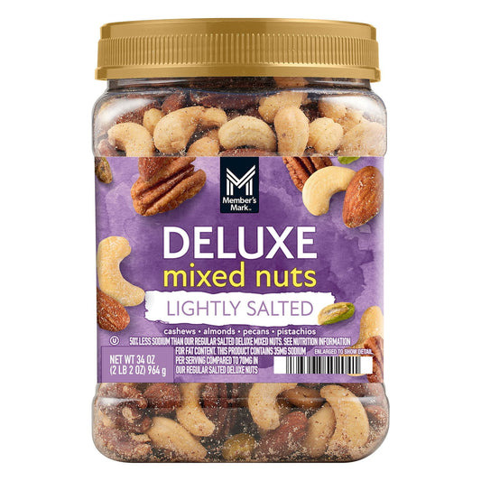 미국직구 멤버스마크 견과 964g / Member's Mark Lightly Salted Deluxe Mixed Nuts, 964g 1