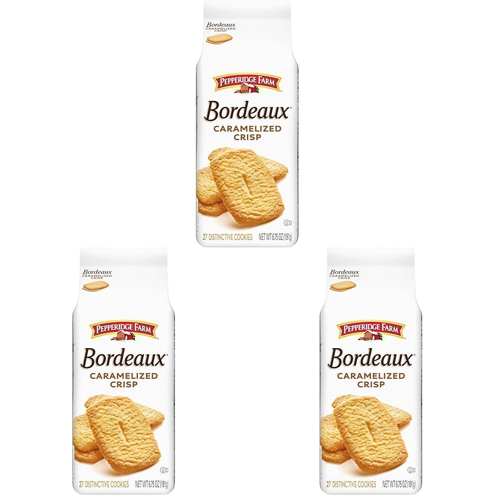 미국직구 3x Pepperidge Farm 과자 191g 3팩 / 3x | Pepperidge Farm Bordeaux Caramelized Crisp Cooki 2