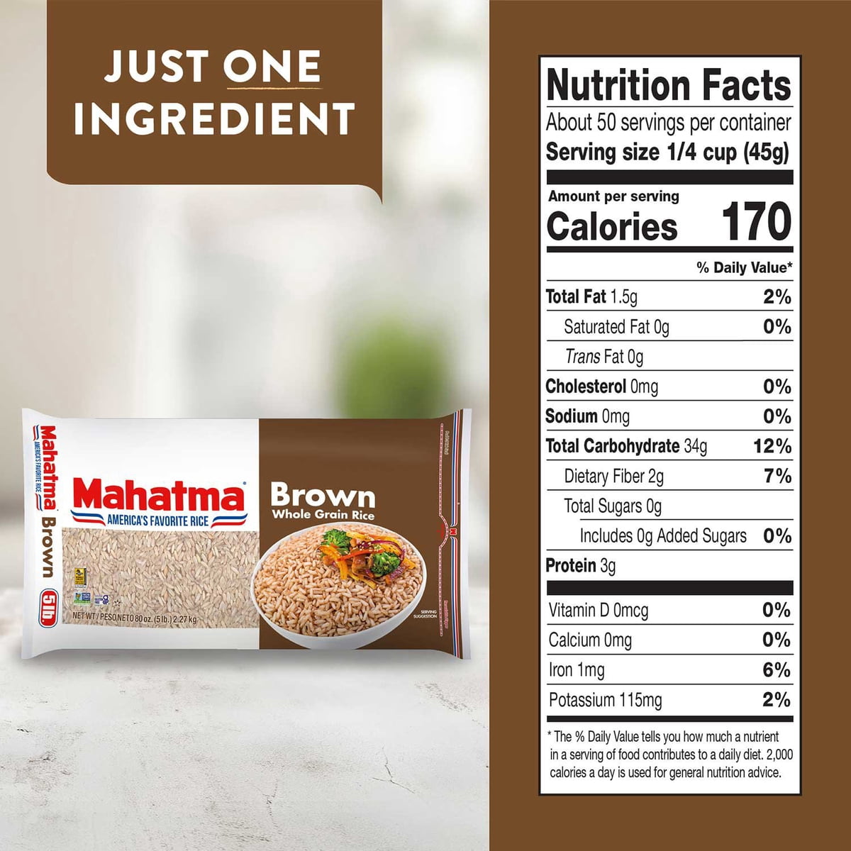 미국직구 Mahatma Brown Rice / Mahatma Brown Rice, 5 lb. 2