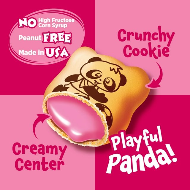 미국직구 Meiji Hello Panda 초콜릿 198g / Meiji Hello Panda Strawberry Crme Cookies, 198g | Meiji  2