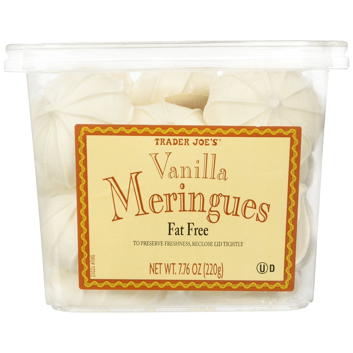 미국직구 트레이더조 과자 6g 3팩 / 3 Pack | Trader Joes Vanilla Meringues Cookies & 2x Lotus Biscoff Co 2