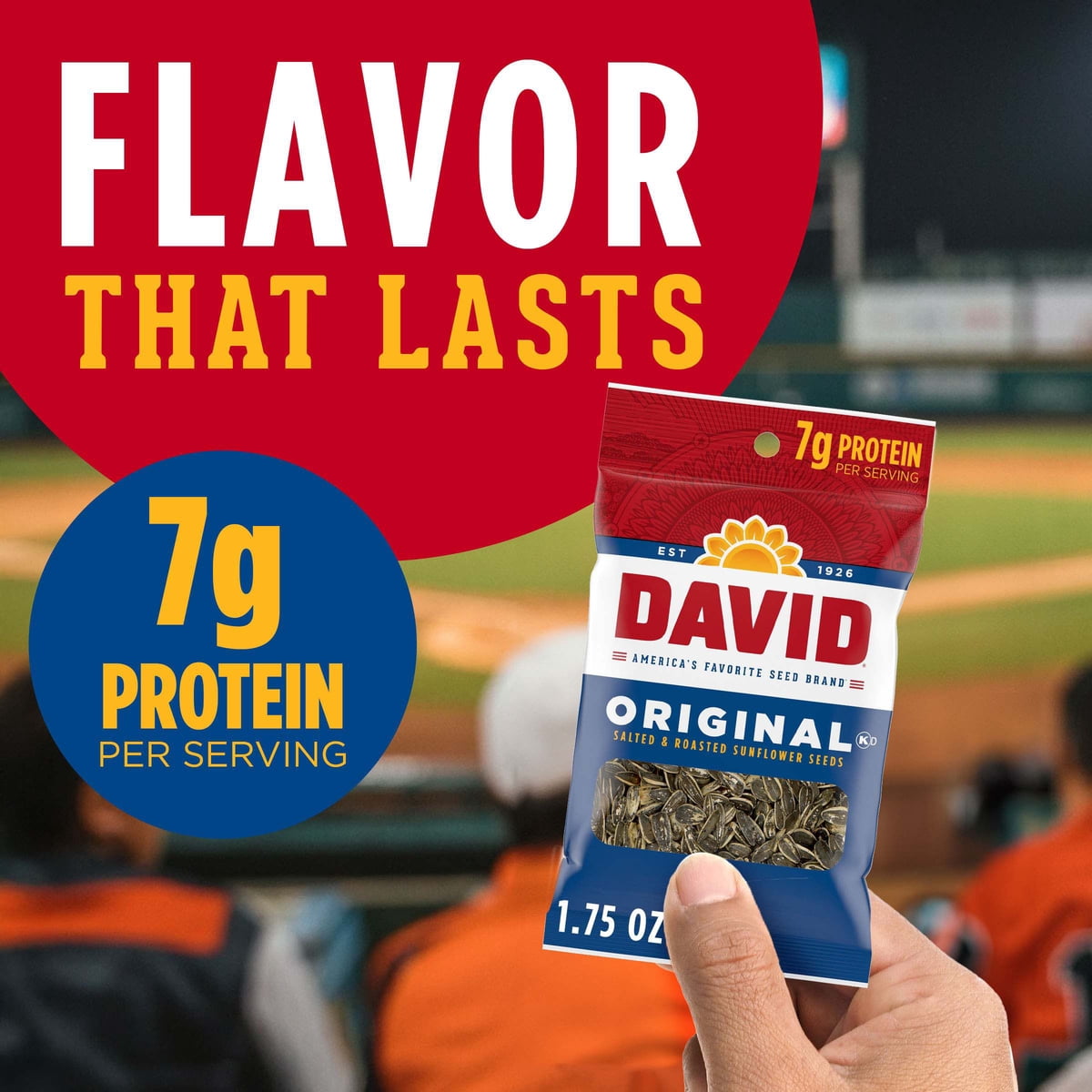 미국직구 David 50g / David Original Sunflower Seeds, 50g, 24 pk. 4