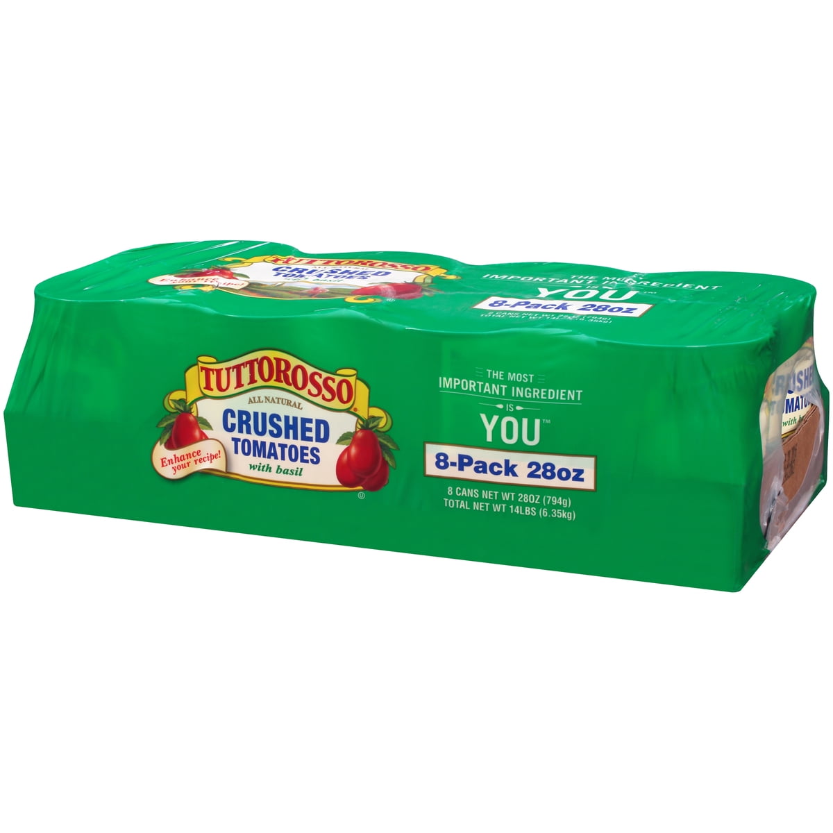 미국직구 Tuttorosso Crushed Tomatoes 794g / Tuttorosso Crushed Tomatoes with Basil, 794g, 8 pk 7