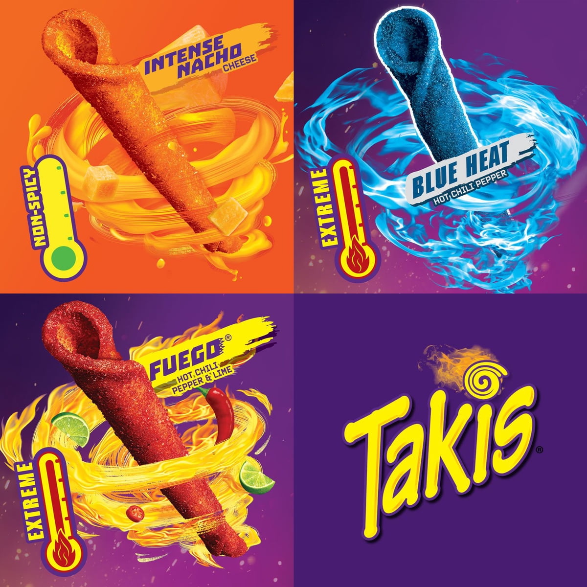 미국직구 Takis Hero 28g / Takis Hero Variety Pack Tortilla Chips, 28g, 46 pk. 4