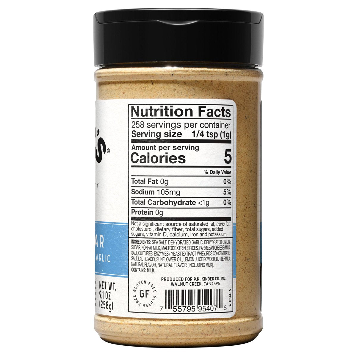 미국직구 Kinder's Chicken Caesar 258g / Kinder's Chicken Caesar Seasoning, 258g 7
