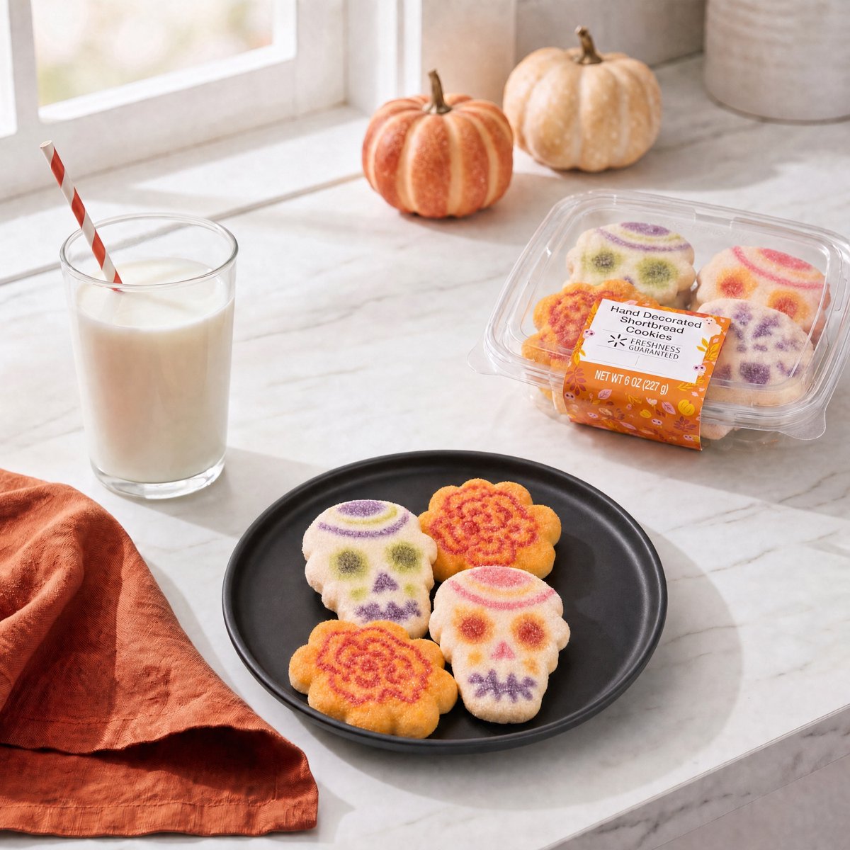 미국직구 Freshness Guaranteed Day 과자 227g / Freshness Guaranteed Day of the Dead Hand Decorate 2