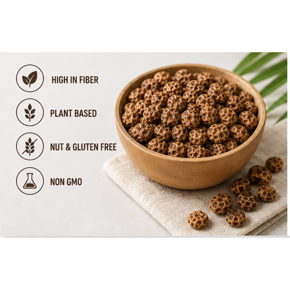 미국직구 Tiger 견과 227g / Tiger Nuts - Whole - Organic - 227g 5