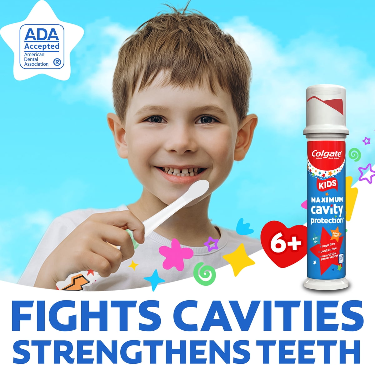 미국직구 Colgate Kids Cavity 125g 2팩 / Colgate Kids Cavity Protection Toothpaste with Fluoride 3