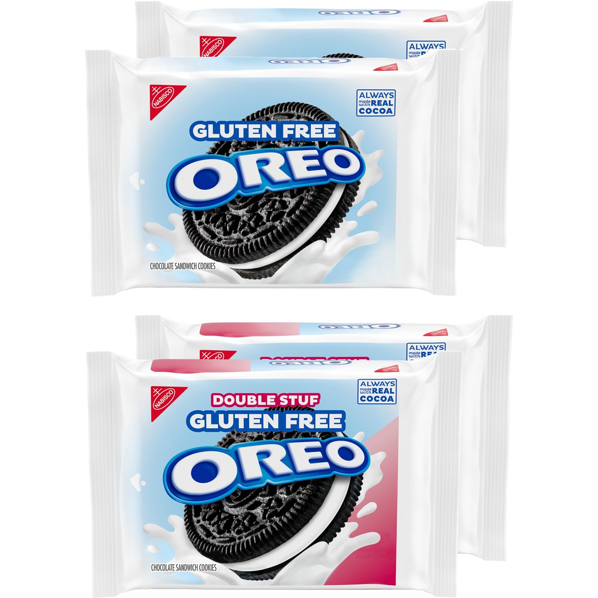 미국직구 3x Oreo 과자 6g / 3x | Oreo Original & Oreo Double Stuf Gluten Free Cookies Variety Pac 2