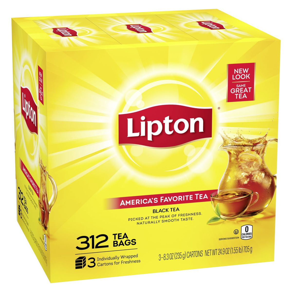 미국직구 립톤 홍차 티백 312개입 / Lipton Black Tea Bags, 312 Count