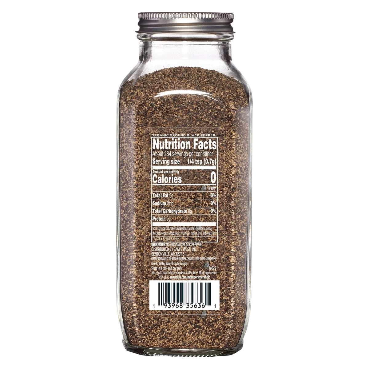 미국직구 멤버스마크 198g / Member's Mark Organic Ground Black Pepper, 198g 2