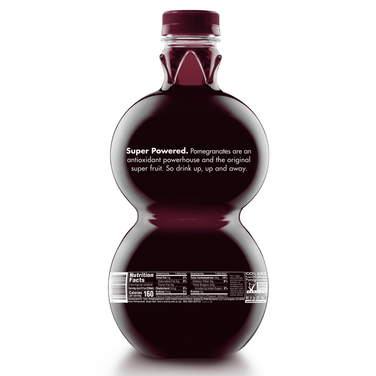 미국직구 원더풀 POM  Antioxidant Superpower 100% Pomegranate Juice, 48 fl oz