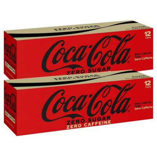 미국직구 Caffeine Free Coke 340g 24팩 / Caffeine Free Coke Zero 340g Cans 340g 24 Pack 1