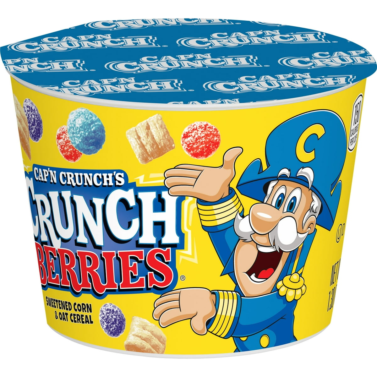 미국직구 Cap'n Crunch Berries 37g 2팩 / Cap'n Crunch Berries On the Go Cup 37g, 2 Pack Bundle 1