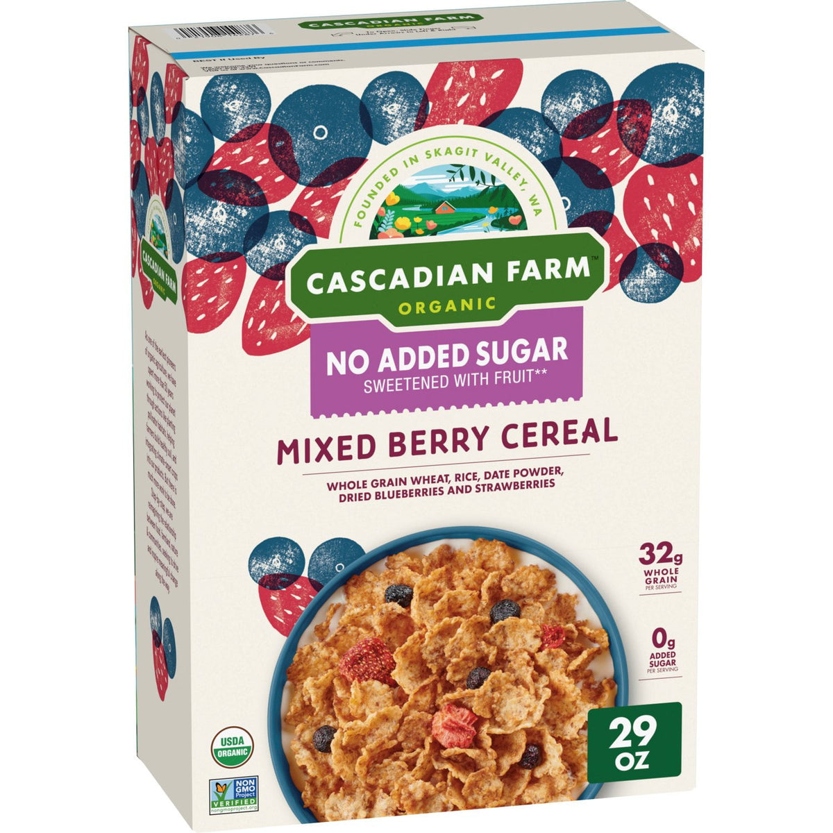 미국직구 Cascadian Farm 822g / Cascadian Farm Organic Mixed Berry Cereal, 822g 1