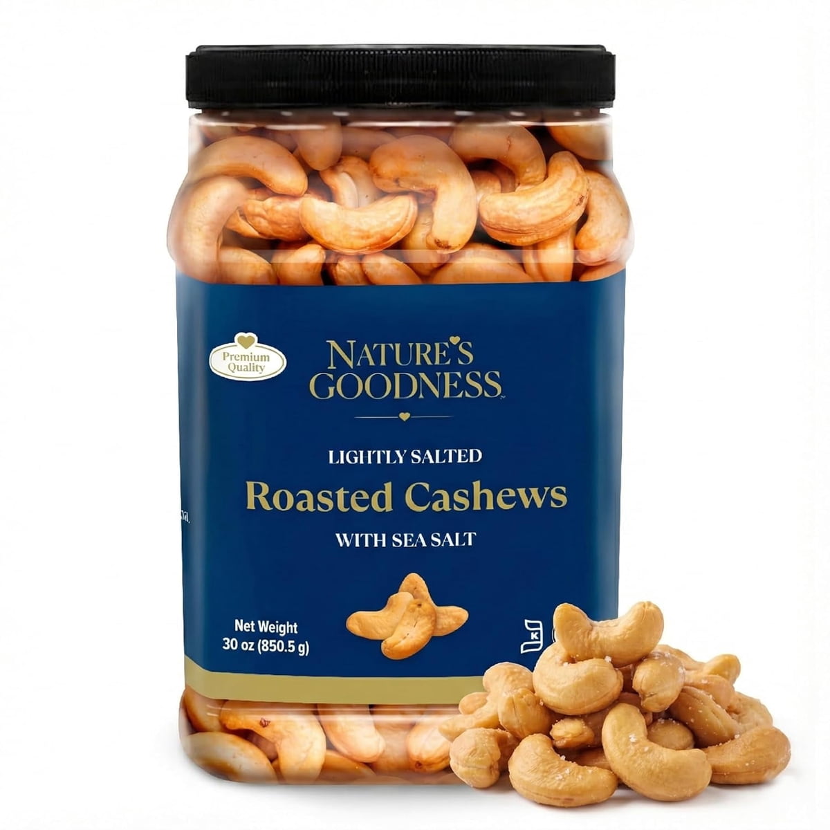 미국직구 Cashews Lightly Salted 견과 850g / Cashews Lightly Salted, Roasted Nuts - 850g - Healthy Snack wi 1