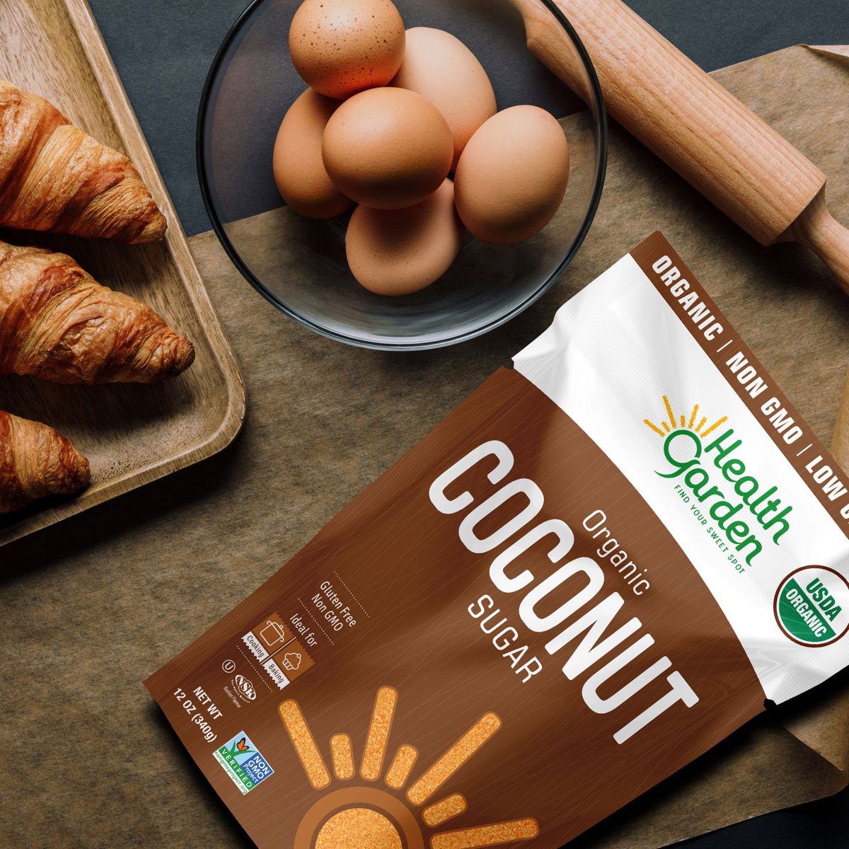 미국직구 Health Garden 견과 / Health Garden Organic Coconut Sugar, 3 lbs. 7
