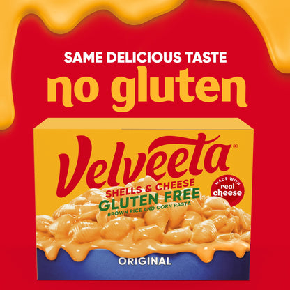 미국직구 벨비타 (3 pack)  Gluten Free Shells and Cheese Mac and Cheese, Brown Rice and Corn Pasta, 1 Box, for Easy Dinner or Dinner Sides, Original Flavor, Ma