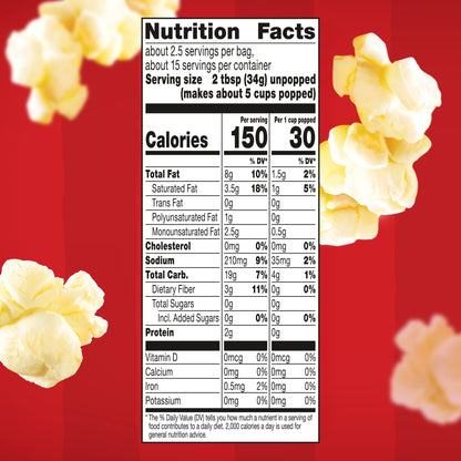 미국직구 오빌 ’s Microwave Popcorn, Kettle Corn, 3.3 oz., 6-Count