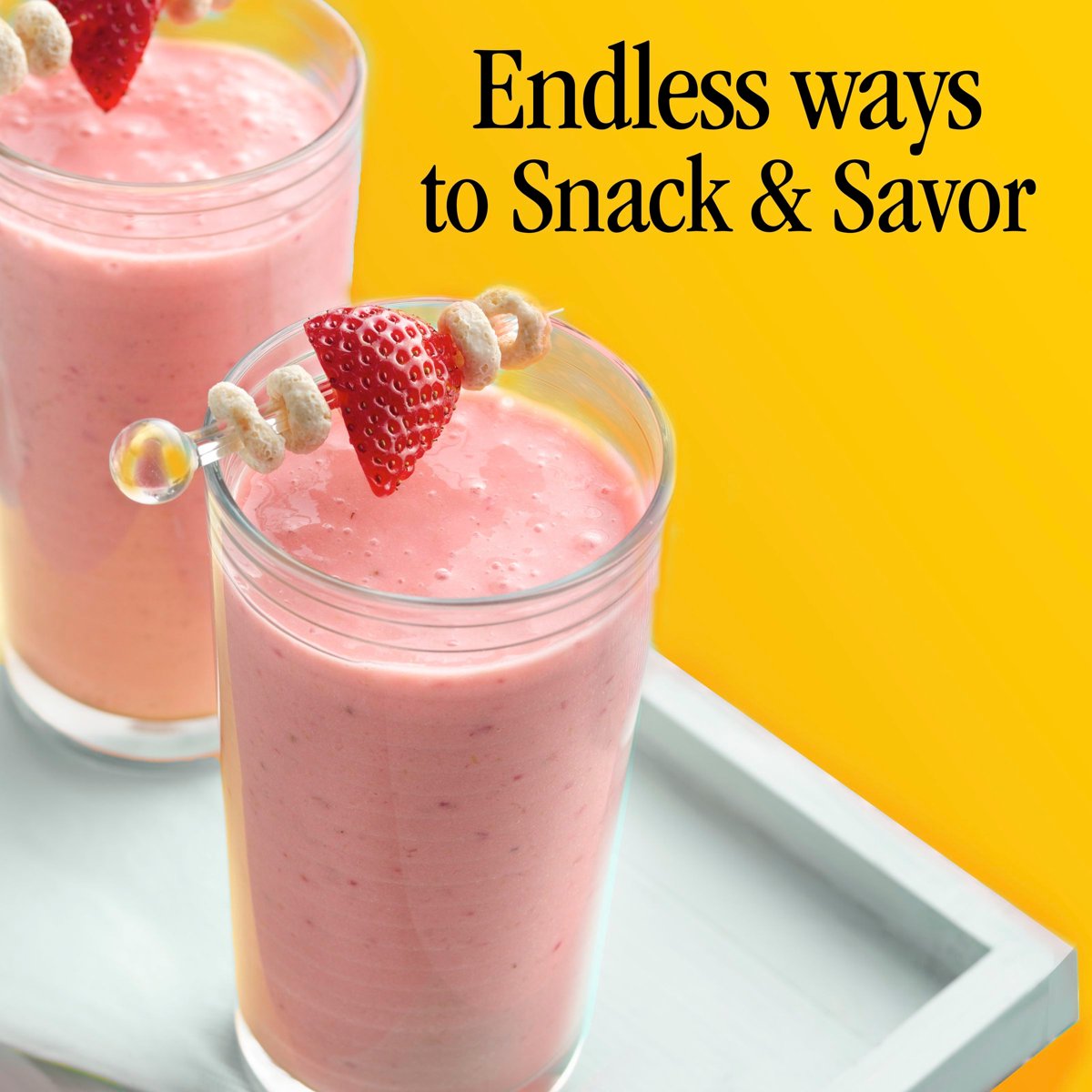 미국직구 Strawberry Banana Cheerios 539g 2팩 / Strawberry Banana Cheerios Heart Healthy Cereal  5