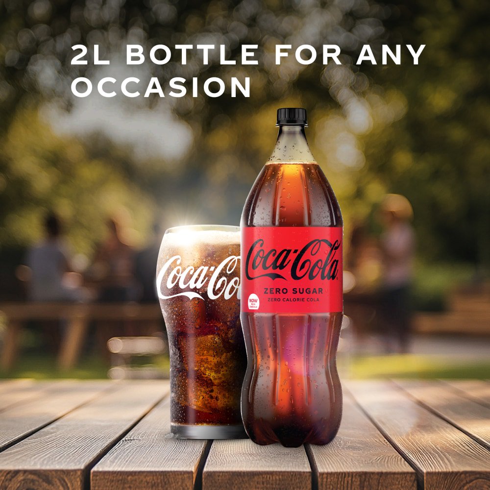 미국직구 Coca-Cola Zero Sugar 3팩 / Coca-Cola Zero Sugar Soda Bottle 2 liter - 3 Pack 3