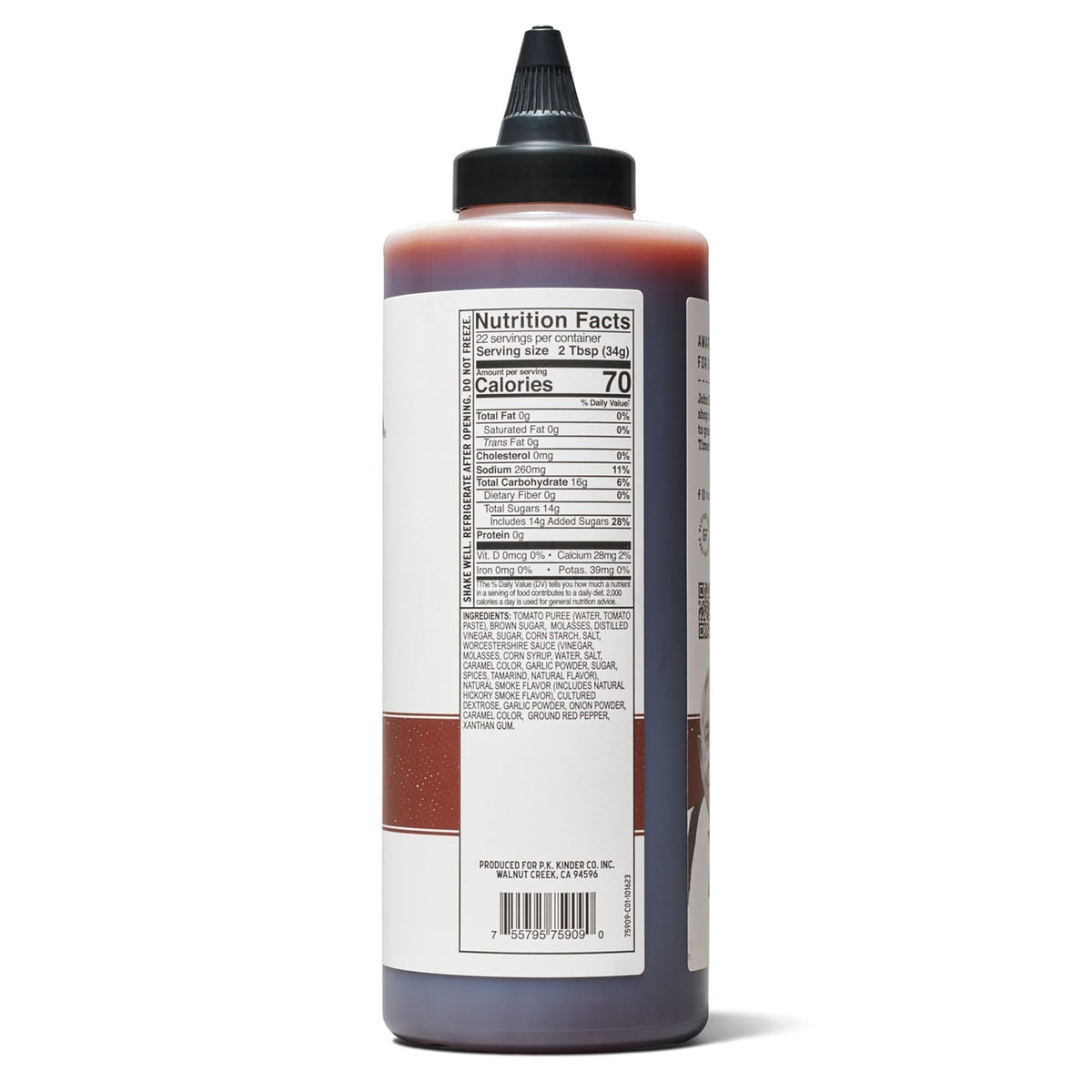 미국직구 Kinder's Hickory Brown 765g / Kinder's Hickory Brown Sugar BBQ Sauce, 765g 2
