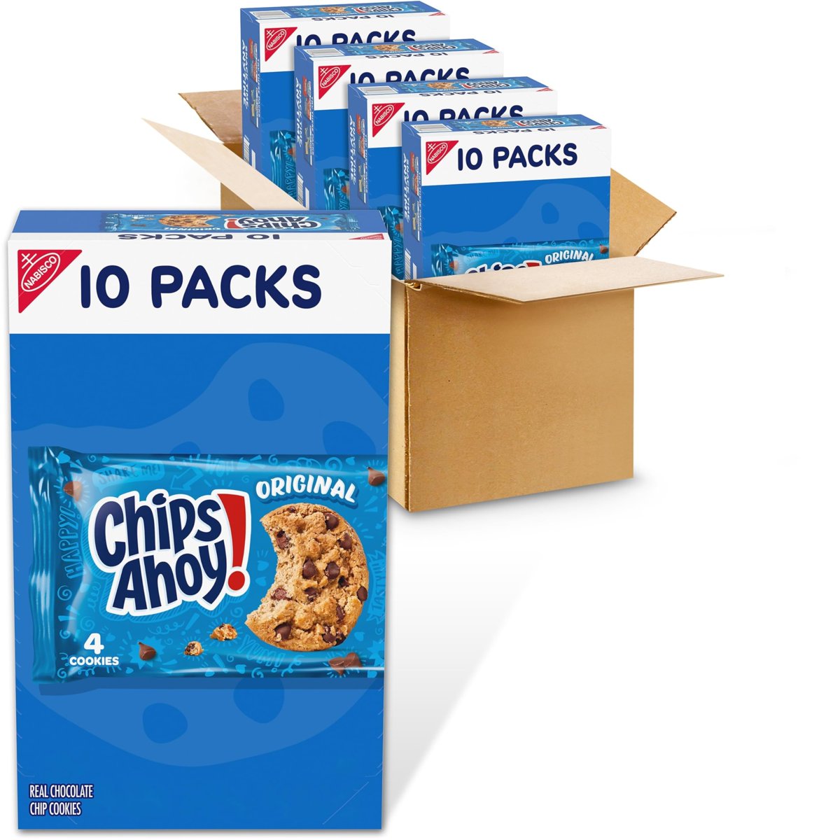 미국직구 3x Chips Ahoy 초콜릿 6g / 3x | Chips Ahoy! Original Chocolate Chip Cookies, 40 Snack Pac 2