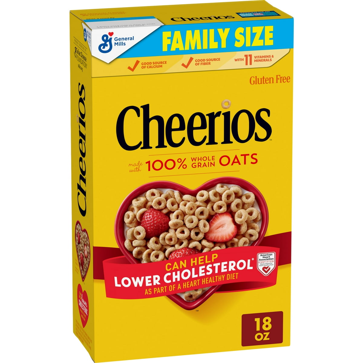 미국직구 Cheerios 510g 2팩 / Cheerios, Heart Healthy Gluten Free Breakfast Cereal, Family Size, 510 1