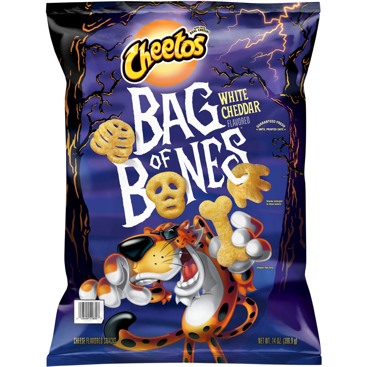 미국직구 Cheetos Bag of 397g / Cheetos Bag of Bones White Cheddar Flavored Cheese Snacks, 397g 1