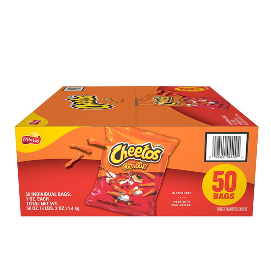 미국직구 Cheetos Crunchy Cheese 28g / Cheetos Crunchy Cheese Flavored Snacks, 28g, 50 pk. 1