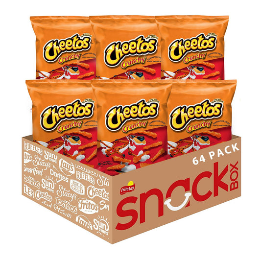 미국직구 Cheetos Crunchy Cheese 57g / Cheetos Crunchy Cheese Snacks, 57g, 64 pk. 1