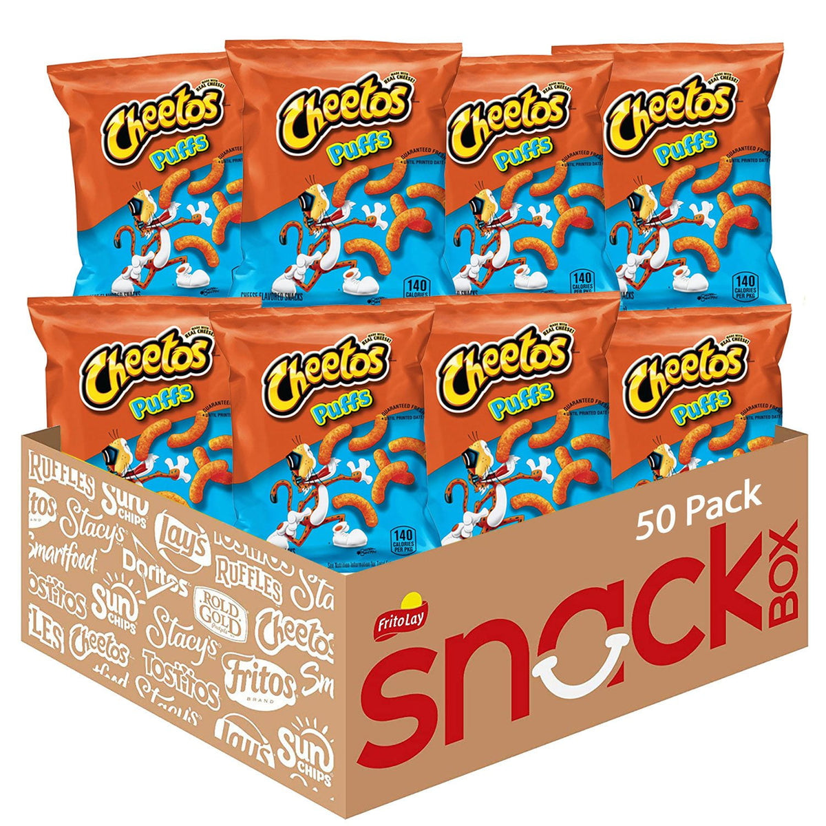 미국직구 Cheetos Puffs Cheese 25g / Cheetos Puffs Cheese Snacks, 25g, 50 pk. 1