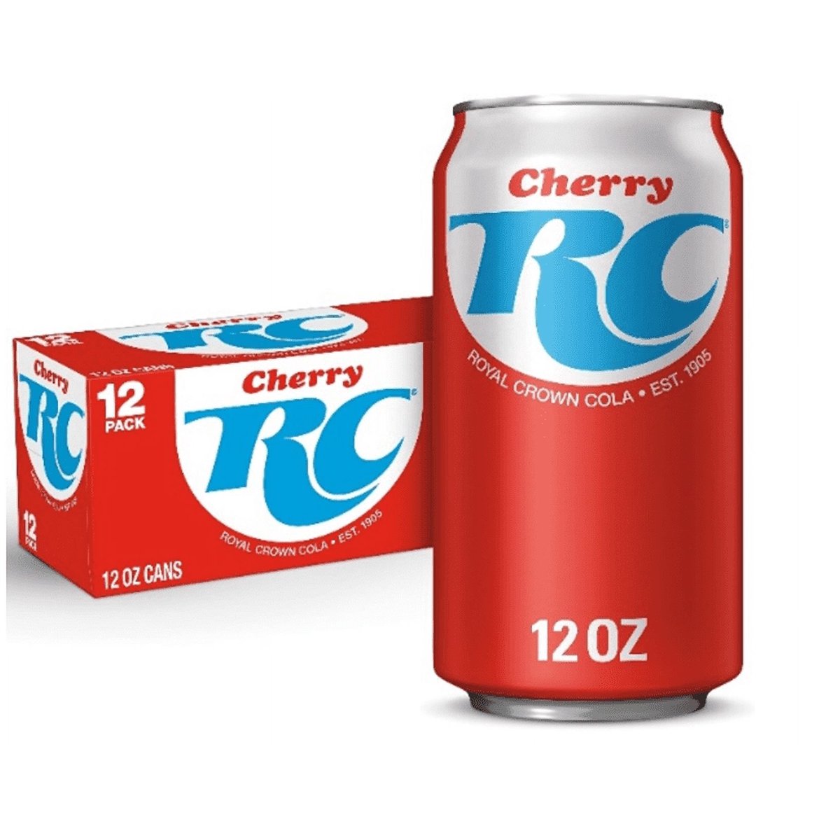 미국직구 Cherry RC Cola 340g 12팩 / Cherry RC Cola Soda 340g Cans (Pack of 12) 1