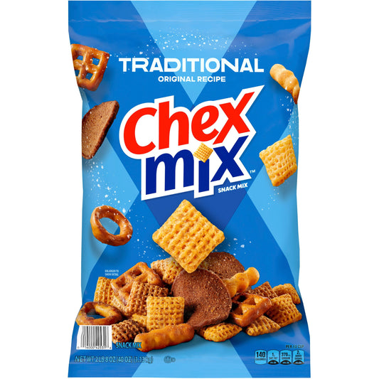 미국직구 Chex Mix Traditional 1.1kg / Chex Mix Traditional Savory Snack Mix, 1.1kg 1