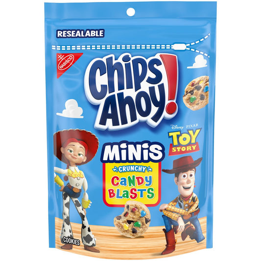 미국직구 CHIPS AHOY Minis 초콜릿 198g / CHIPS AHOY! Minis Candy Blasts Fudgy Chocolate Chip Cookies, 198g 1