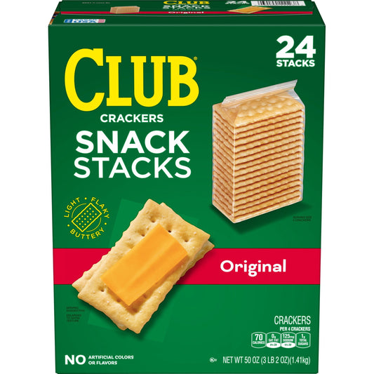 미국직구 Club Crackers Snack 과자 59g / Club Crackers Snack Stacks, 59g, 24 pk. 1