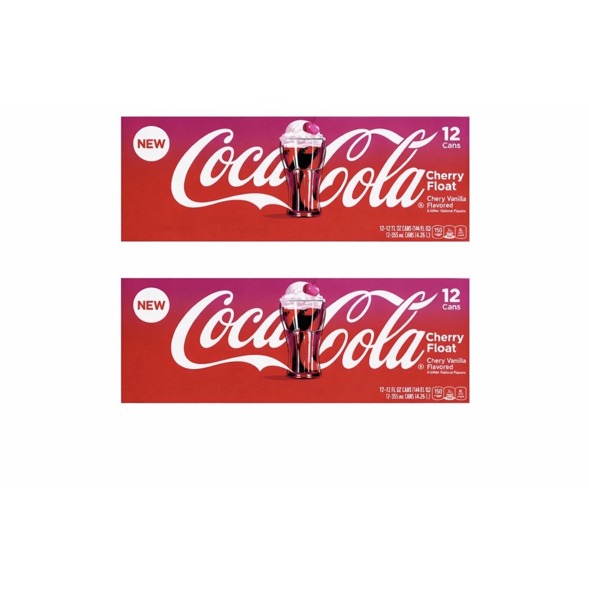 미국직구 Coca-Cola Cherry Float 355ml / Coca-Cola Cherry Float Cherry Vanilla Flavored 24 Cans 355ml 1