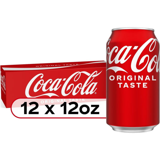 미국직구 Coca-Cola 355ml 2팩 / Coca-Cola Classic Soda Cans 12 pk / 355ml - Pack of 2 x2 Bundle 1